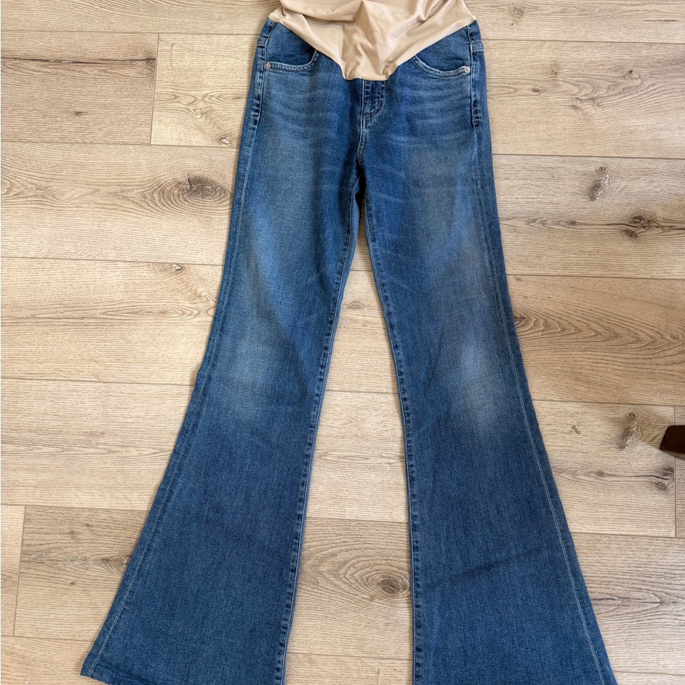 Citizens Of Humanity Blue Flare maternity jeans